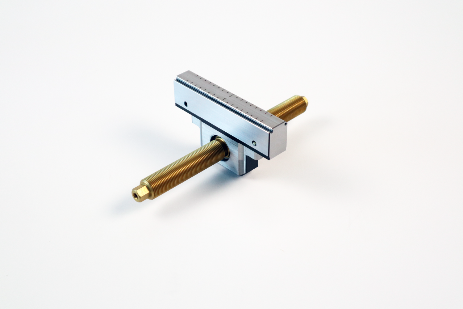 Makro•Grip® 125, Mittelbacke + Gewindespindel, Backenbreite 125 mm, Backenstärke 17 mm, Spindellänge 215 mm (alte Ausführung)